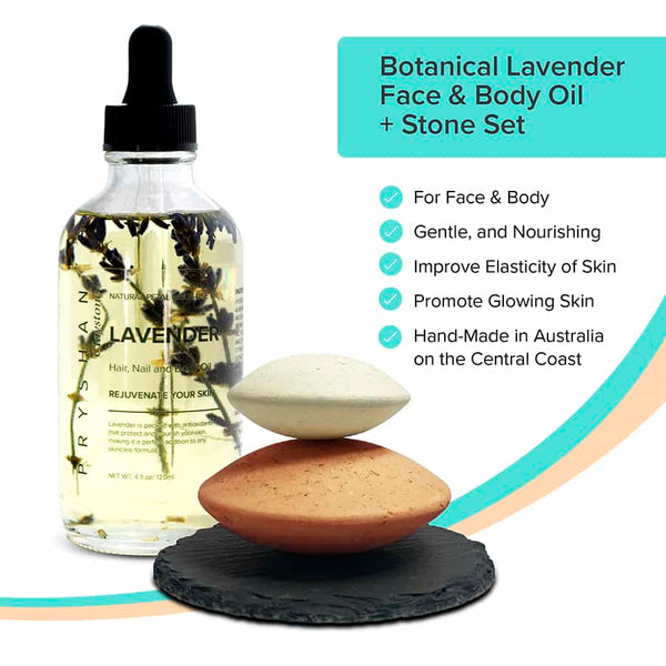 botanical lavender oil face body exfoliation claystone