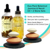 Duo Pack Neroli + Jasmine Oils + Stone Sets