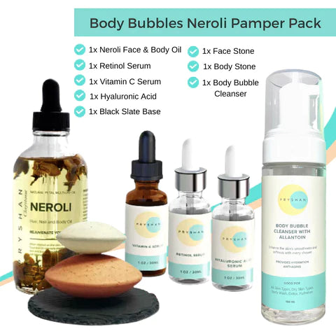 🌟 Neroli Oil Pamper Pack Bundle with Body Bubbles